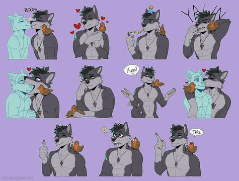 Sticker Commission Scout