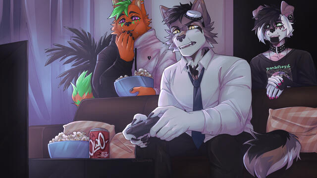 Commission/Gift for WuffelLupus